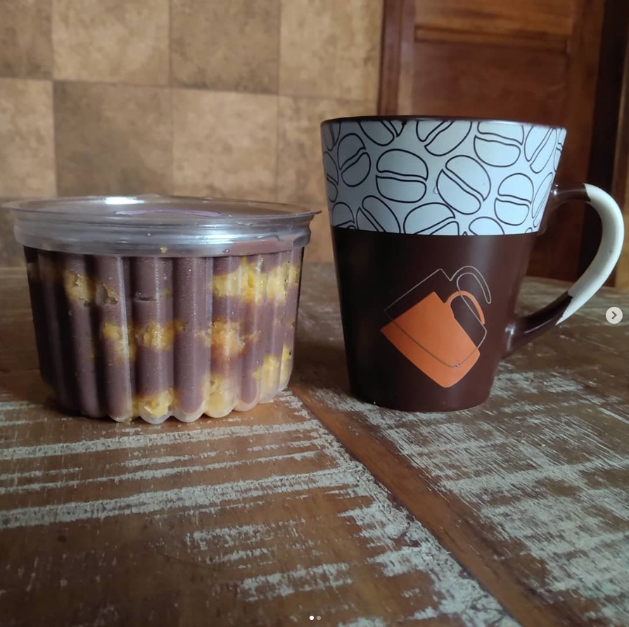 Bolo de Pote de Cenoura com Chocolate